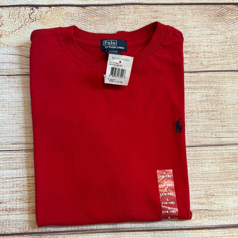 Polo by Ralph Lauren Red Short Sleeve Tee